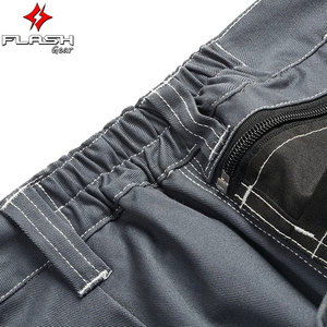 Ensemble veste et pantalon de travail multi-poches pour hommes outil de travail résistant à l'usure poches pantalons vêtements de travail durables activités de plein air - Product Image 5