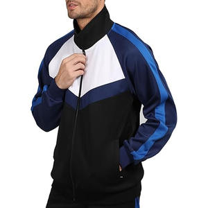 Ensemble de survêtement d'hiver athlétique à capuche coupe-vent unisexe imperméable et résistant au vent, ensemble de sport pour la course à pied, logo personnalisé, OEM, directement de l'usine - Product Image 4