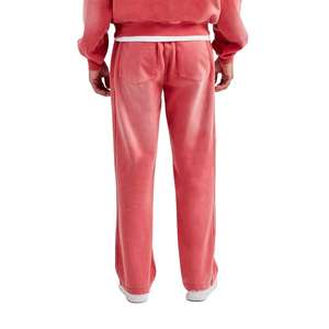 Survêtement unisexe personnalisé en molleton délavé à l'acide, imprimé, 460 g/m², décontracté, coupe régulière, jogging, sweat à capuche zippé, effet délavé vintage - Product Image 3