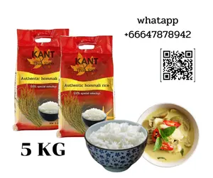 Хоммали Жасмин KANT Тайский рис 5 кг Тайский рис Премиум Сорт Из Таиланда Экспортный Сорт