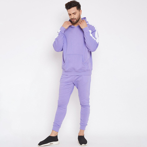 Survêtement unisexe survêtement sweat à capuche uni 2 pièces polaire coton uni survêtements pour hommes nouveauté 2025 - Product Image 1