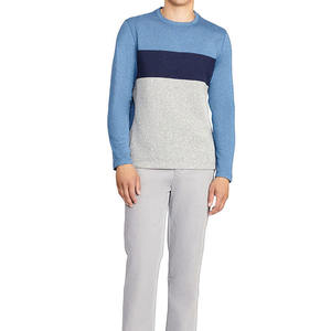Sudadera Casual de Manga Larga para Hombre, Mezcla de Algodón Suave, Ecológica, Cuello Redondo, Colorida, para Otoño e Invierno, Estilo Diario - Product Image 4