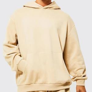 ชุดวอร์มมีฮู้ดสำหรับผู้ชายผ้าฝ้าย100% โอเวอร์ไซส์ชุดวอร์มขากว้างออกแบบได้ตามต้องการ - Product Image 3