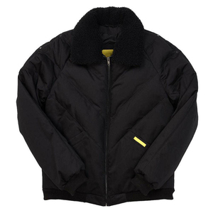 Blouson aviateur à capuche pour hommes d'inspiration vintage vêtements d'extérieur d'hiver en toile respirante broderie avant Logo Style de rue classique - Product Image 1