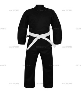 Uniformes deportivos de Karate de algodón 100% de alta calidad para adultos Unisex con etiquetas de logotipos personalizados Precio barato directo de fábrica - Product Image 2