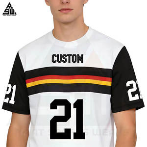 Conjunto de Uniforme de Fútbol Personalizado, Camiseta de Fútbol Corta, 100% Poliéster, Ropa Deportiva de Secado Rápido para Fanáticos/Jugadores de Clubes de Fútbol - Product Image 3