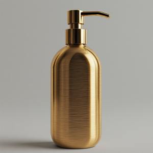 Distributeur de savon moderne pour salle de bain, construction en acier inoxydable, design écologique, aspect élégant, construction durable, fonctionnement facile - Product Image 3