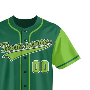 Camisetas de Béisbol Sublimadas Personalizadas de Alta Calidad al por Mayor, Transpirables, de Secado Rápido, 100% Poliéster, con Nombre y Número Personalizados, Ropa Deportiva - Product Image 4