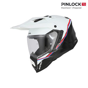 Casco da Corsa Acerbis Assault con Visiera, Nuovo Casco da Motocross Off-Road Stile Racing - Product Image 1
