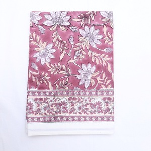 Handmade <b>Table</b> <b>Cloth</b> Featuring Intricate Hand Block Printing Ideal for Wedding Decor Home Dining Parties & Festive Celebrations - Product Image 1