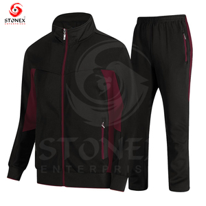 OEM Custom Pullover <b>Tracksuits</b> Men's Streetwear Cotton <b>Polyester</b> Winterwear <b>Tracksuit</b> For Men - Product Image 1