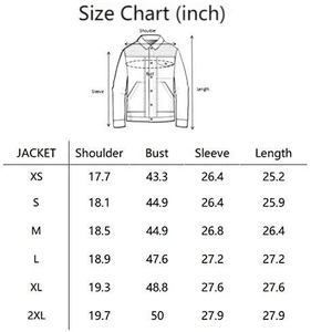 2025 High Street Men's Casual <b>Winter</b> <b>Leather</b> <b>Jacket</b> Custom Quality Lightweight Breathable Windproof Comfortable Fashionable XS - Product Image 6