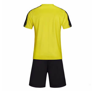 Maillot de football pour adulte COSH Sportswear, dernier style, impression par transfert thermique, manches courtes, col en V, tissu polyester, séchage rapide - Product Image 2