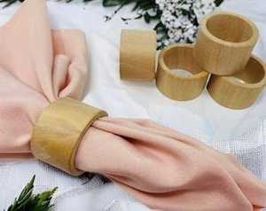 Wholesale Acacia <b>Wood</b> <b>Napkin</b> <b>Rings</b> with Fancy Design Wedding Decorations Handcrafted <b>Napkin</b> <b>Rings</b> - Product Image 3