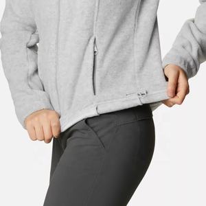 Veste d'hiver chaude en polaire polaire pour femme de qualité exceptionnelle, surdimensionnée, OEM, écologique, doublée, poignets élastiques, veste softshell - Product Image 5