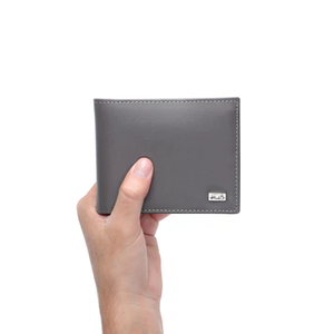 Cartera de Cuero Unisex de Alta Calidad, Gran Capacidad, Corta, Anti-Robo, Cierre Plegable, Cadenas Decorativas, Personalizable con Letras - Product Image 4