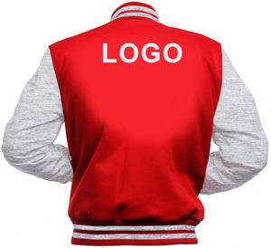 Chaqueta universitaria bordada personalizada | Venta al por mayor Chaquetas universitarias con logotipo personalizado Chaqueta con letras a precio de fábrica - Product Image 3