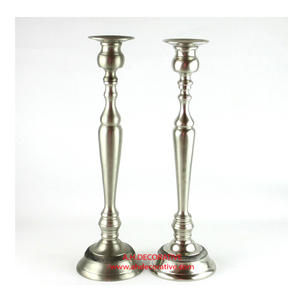 Handmade Aluminum T Light <b>Candle</b> <b>Pillar</b> Set of 4 Latest Finished Modern Design T Light <b>Candle</b> Stand for Christmas Decoration - Product Image 4