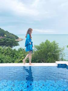 Nueva llegada bellamente diseñado Venta caliente Playa nadar cubrir vestido Tie Dye Kimono para entrega en todo el mundo última manga completa - Product Image 4