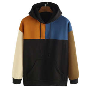 OEM 2024 High Streetที่กําหนดเองขนาดใหญ่ผู้ชายHoodiesเปล่าธรรมดาจํานวนมากฤดูหนาวผู้ชายเสื้อกันหนาวHoodies (PayPal Verified) - Product Image 5