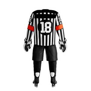 Maillot et short de hockey sur glace personnalisés avec logo par transfert thermique pour équipe sportive 2026 – Uniformes de hockey 100 % polyester - Product Image 5