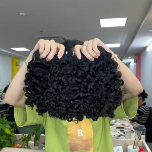 Vente en gros d'extensions de cheveux humains 100% divers bouclés birmans dans les couleurs de trame article le plus chaud - Product Image 1