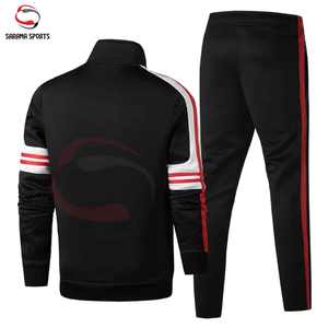 Tracksuits Made of Micro Twill Fabric Custom Logos Quick Dry <b>Waterproof</b> Highest Quality Anti Wrinkle Jogging <b>Suit</b> - Product Image 2