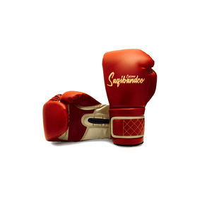 Guantes de boxeo profesionales personalizados para entrenar Nuevo diseño con logotipo Guantes deportivos MMA para adultos - Product Image 2