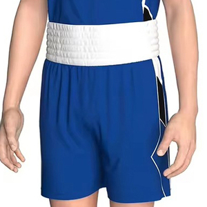 Ensembles d'uniformes de boxe unisexes pour adultes, tendance, séchage rapide, légers, respirants, de qualité supérieure, en Spandex/Polyester, avec logo numérique sur le devant - Product Image 5