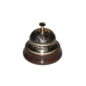 Antiguo Vintage latón HPush y campana de llamada de prensa para recepción de Hotel y restaurante Anging Bell artículo decorativo para el hogar hhot venta - Product Image 1