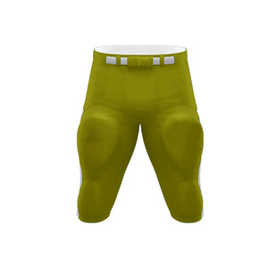 Pantalones integrados de fútbol americano transpirables con logotipo personalizado, pantalones cortos de fútbol americano atléticos para jóvenes y adultos de nuevo diseño - Product Image 2