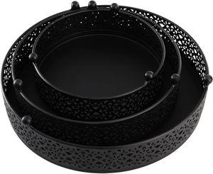 Juego de soporte de pastel de Metal redondo de gran oferta, plato de exhibición de dulces de pastelería para postres, magdalenas para bodas, eventos, cumpleaños a precio al por mayor - Product Image 3