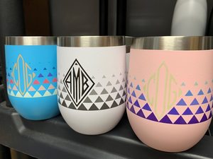 Juego de 2 vasos de latón modernos de primera calidad con diseño impreso, vasos Premium para exportación, venta de estilo clásico en ocasiones especiales - Product Image 5