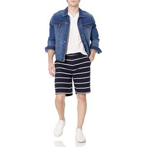 Wholesale New High Quality <b>Men's</b> Canvas <b>Shorts</b> with Drawstring <b>Red</b> Colors Casual Windproof Eco-Friendly Patch Decoration - Product Image 5