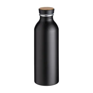 Borraccia Personalizzabile 24420 in Alluminio e Bambù, Bottiglia d'Acqua Promozionale Personalizzabile - Product Image 3