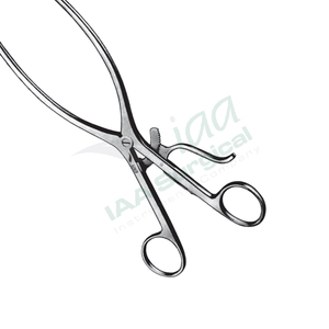 Retractores Autoestáticos Beckmann-Adson de 310 mm, Instrumentos Veterinarios Manuales de Alta Calidad, Gran Venta - Product Image 6
