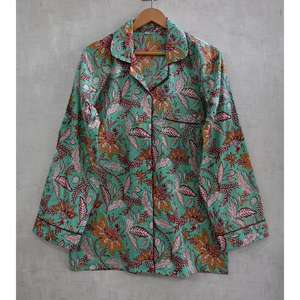 Conjunto de Pijama de Algodón para Mujer, Ropa de Dormir Suave y Transpirable para el Hogar, Hotel y Resort - Product Image 6