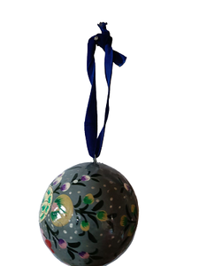 Adornos de árbol y Bola de Navidad de 8 cm de estilo antiguo, sublimación en blanco de 3 pulgadas, artesanías de Navidad hechas a mano, pedido de 100 Uds. - Product Image 4