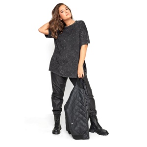 Acid Washed Custom Print Pattern Distressed Shirt Oversized <b>Short</b> <b>Sleeve</b> T Shirts High Quality Best New Custom Made T Shirts - Product Image 2