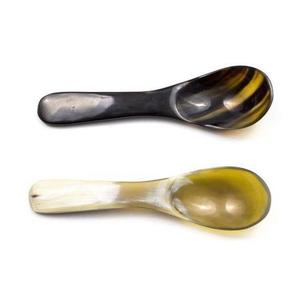Juego de cubiertos de tamaño Irregular, juego de cubertería con diseño de cuerno y cuchara brillante - Product Image 5
