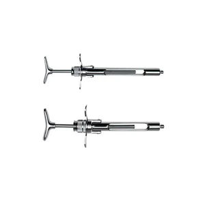 Jeringas dentales Jeringa dental de acero inoxidable de primera calidad para dentistas Ideal para Kit de Cirugía de inyección precisa Instrumento quirúrgico - Product Image 6