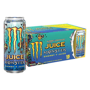 For Juiced Aussie Style Lemonade Sugar-Free Low-Carb Energy Drink Pack 24 Bulk Bottles <b>Bag</b> Box Carbonate Primary - Product Image 3