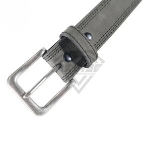 Hebillas de metal de alta calidad, cinturones de cuero genuino hechos a medida con embalaje personalizado, los mejores cinturones de cuero para hombres OEM - Product Image 4