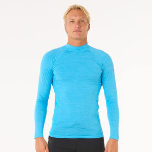 Meilleure vente Fitness Workout O Neck Chemise à manches longues Sport T-shirt à manches longues pour hommes Vêtements d'entraînement Slim Fit Hommes Rash Guard - Product Image 6