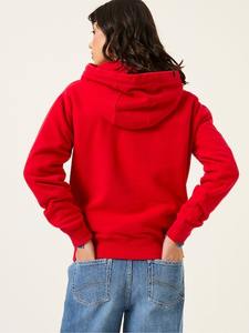 Sudaderas con Capucha para Mujer, Transpirables, de Invierno, Color Sólido, Personalizadas, de Forro Polar, Ropa Deportiva Urbana, con Logotipo Personalizado, al por Mayor - Product Image 4