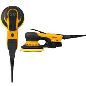 Ponceuse orbitale électrique professionnelle puissante de 5 pouces, sans poussière, avec étui, orbite de 5 mm et disques de ponçage - Product Image 2