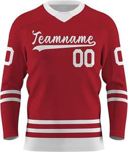 Le plus populaire concevez votre propre logo uniforme de hockey sur glace grande taille pour adulte - Product Image 3
