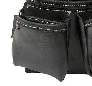 Sacs à outils en cuir de haute qualité fabriqués au Pakistan, prix de gros, utilisation en extérieur, sacs à outils en cuir en service OEM - Product Image 4