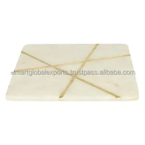 Planche à découper en marbre décorative personnaliser forme antidérapante planche à découper pour accessoires de cuisine