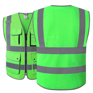 Chaleco de Trabajo Reflectante 2026, Ropa de Seguridad para la Construcción, Chaleco de Alta Visibilidad - Product Image 2